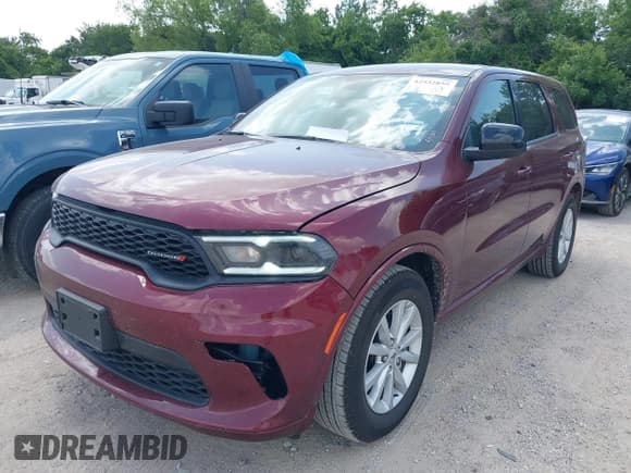 ✅ 2025 Dodge Durango GT • VIN: 1C4RDHDG8SC530803 • Lot: 42532855. Listed on IAAI with 5,680 mi. Free auction sales archive from the USA and detailed vehicle history report at DreamBid. Image 2.