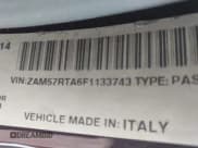 ✅ 2015 Maserati Ghibli S Q4 • VIN: ZAM57RTA6F1133743 • Lot: 42854956. Listed on IAAI with 91,893 mi. Free auction sales archive from the USA and detailed vehicle history report at DreamBid. Image 9.