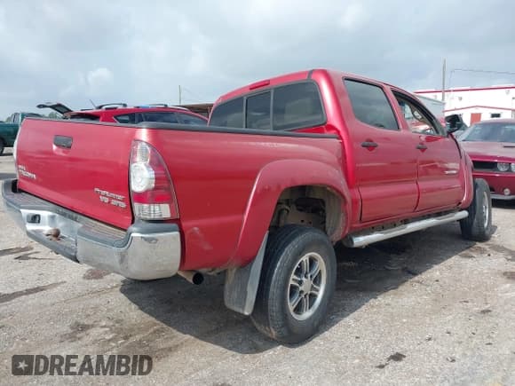 ✅ 2010 Toyota Tacoma PreRunner • VIN: 3TMJU4GN1AM107381 • Lot: 42439023. Listed on IAAI with Not provided. Free auction sales archive from the USA and detailed vehicle history report at DreamBid. Image 4.