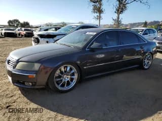 ✅ 2004 Audi A8 • VIN: WAUML44E24N006328 • Лот: 78451494. Опубликован ранее на Copart с пробегом 181 619 миль. Бесплатный доступ к архиву аукционных продаж из США и подробный отчёт об истории автомобиля на DreamBid. Изображение 1.