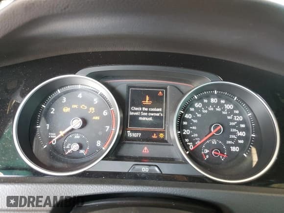 ✅ 2020 Volkswagen Golf GTI S • VIN: 3VW6T7AU6LM001065 • Lot: 70046035. Listed on Copart with 151,077 mi. Free auction sales archive from the USA and detailed vehicle history report at DreamBid. Image 9.