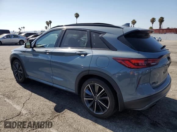 ✅ 2023 Infiniti QX50 Sport • VIN: 3PCAJ5FB0PF117869 • Lot: 62851095. Listed on Copart with 16,687 mi. Free auction sales archive from the USA and detailed vehicle history report at DreamBid. Image 2.
