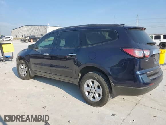 2017 Chevrolet Traverse LS с VIN 1GNKRFED1HJ135014, выставлен на аукционе Copart как лот 80650965 с пробегом 162 665 миль миль и Списание • Salvage title. История ставок и продаж доступна на DreamBid. Изображение 2.