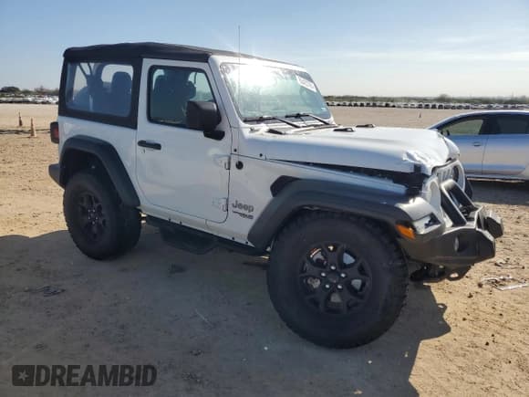 ✅ 2020 Jeep Wrangler Willys • VIN: 1C4GJXAGXLW143037 • Лот: 85423784. Опубликован ранее на Copart с пробегом 53 805 миль. Бесплатный доступ к архиву аукционных продаж из США и подробный отчёт об истории автомобиля на DreamBid. Изображение 4.