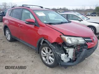 ✅ 2013 Toyota RAV4 Limited • VIN: 2T3DFREV3DW014257 • Lot: 43671603. Listed on IAAI with 152,884 mi. Free auction sales archive from the USA and detailed vehicle history report at DreamBid. Image 1.