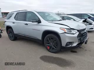 ✅ 2020 Chevrolet Traverse Premier • VIN: 1GNEVKKW3LJ131563 • Lot: 43625046. Listed on IAAI with 66,447 mi. Free auction sales archive from the USA and detailed vehicle history report at DreamBid. Image 1.