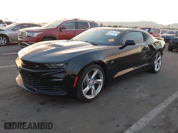✅ 2019 Chevrolet Camaro 2SS • VIN: 1G1FH1R7XK0153876 • Lot: 43662436. Listed on IAAI with 112,271 mi. Free auction sales archive from the USA and detailed vehicle history report at DreamBid. Image 2.
