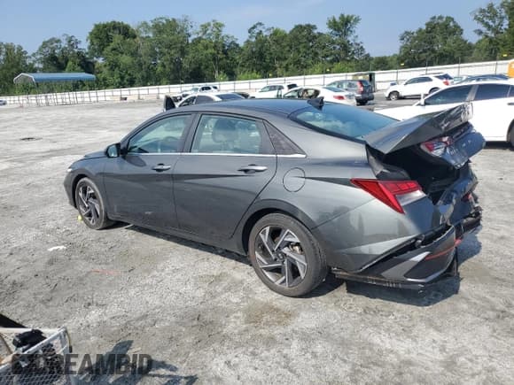 ✅ 2024 Hyundai Elantra SEL • VIN: KMHLS4DG3RU672660 • Lot: 69062105. Listed on Copart with 29,733 mi. Free auction sales archive from the USA and detailed vehicle history report at DreamBid. Image 2.