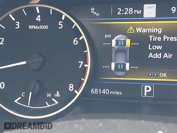 ✅ 2023 Nissan Maxima Platinum • VIN: 1N4AA6FV3PC503012 • Lot: 43560422. Listed on IAAI with 68,140 mi. Free auction sales archive from the USA and detailed vehicle history report at DreamBid. Image 15.