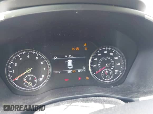 2023 Hyundai Santa Fe SEL z VIN 5NMS24AJ7PH599328, wystawiony jako IAAI lot #43043245 z przebiegiem 22 136 mil mil oraz . Historia ofert i sprzedaży dostępna na DreamBid. Obrazek 7.