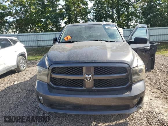 2016 Ram 1500 Express with VIN 3C6RR7KT2GG163629, listed as a Copart auction lot 70917385 with 75,334 mi miles and Salvage title. Bid and sale history available at DreamBid. Image 5.