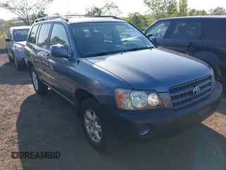 2003 Toyota Highlander with VIN JTEHF21AX30156406, listed as a IAAI auction lot 42978426 with 163,284 mi miles and . Bid and sale history available at DreamBid. Image 1.