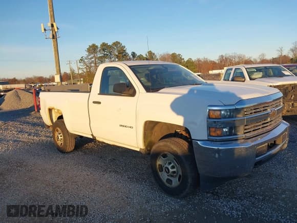 ✅ 2016 Chevrolet Silverado 2500HD Work Truck • VIN: 1GC0CUEGXGZ155052 • Lot: 43706707. Listed on IAAI with 225,810 mi. Free auction sales archive from the USA and detailed vehicle history report at DreamBid. Image 1.