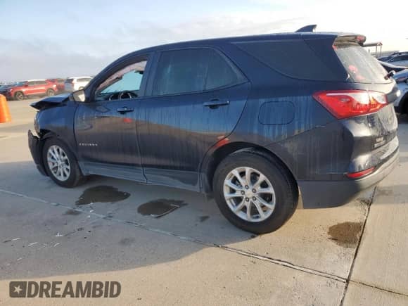 2020 Chevrolet Equinox LS с VIN 3GNAXHEV0LS696480, выставлен на аукционе Copart как лот 90029035 с пробегом 43 317 миль миль и Списание • Salvage title. История ставок и продаж доступна на DreamBid. Изображение 2.