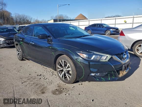 ✅ 2016 Nissan Maxima SV • VIN: 1N4AA6AP9GC383175 • Lot: 95399355. Listed on Copart with 60,465 mi. Free auction sales archive from the USA and detailed vehicle history report at DreamBid. Image 4.
