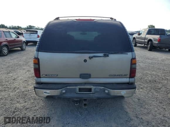 2000 Chevrolet Tahoe LS с VIN 1GNEK13T6YJ175068, выставлен на аукционе Copart как лот 59894155 с пробегом 170 452 миль миль и На запчасти • Non repairable. История ставок и продаж доступна на DreamBid. Изображение 6.