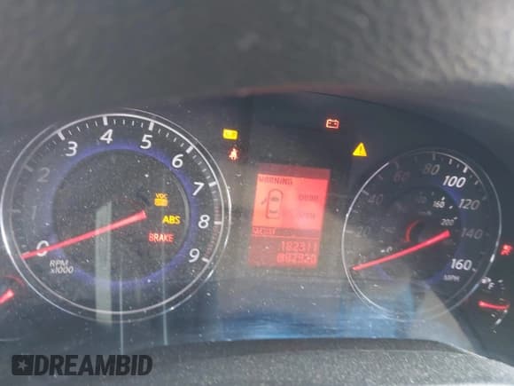 ✅ 2008 Infiniti G35 Journey • VIN: JNKBV61E28M228785 • Lot: 43470470. Wystawiony na IAAI z przebiegiem 182 311 mil. Bezpłatny archiwum sprzedaży aukcyjnych z USA i szczegółowy raport historii pojazdu na DreamBid. Zdjęcie 7.