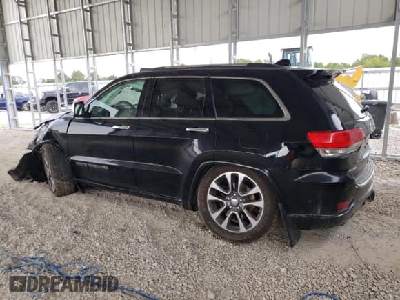 ✅ 2017 Jeep Grand Cherokee Overland • VIN: 1C4RJFCG2HC800339 • Lot: 70897085. Listed on Copart with 168,113 mi. Free auction sales archive from the USA and detailed vehicle history report at DreamBid. Image 2.