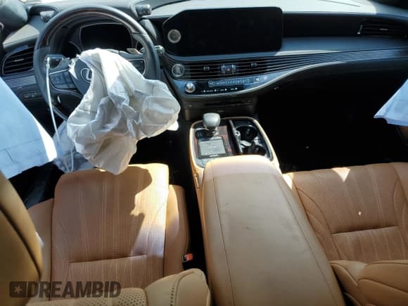 ✅ 2022 Lexus LS 500 • VIN: JTHD51FF0N5015983 • Lot: 52412295. Wystawiony na Copart z przebiegiem Nie podano. Bezpłatny archiwum sprzedaży aukcyjnych z USA i szczegółowy raport historii pojazdu na DreamBid. Zdjęcie 8.