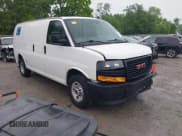 ✅ 2019 GMC Savana Cargo • VIN: 1GTW7AFG4K1353466 • Lot: 42351502. Listed on IAAI with 107,051 mi. Free auction sales archive from the USA and detailed vehicle history report at DreamBid. Image 1.