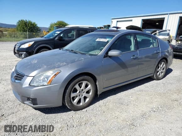 ✅ 2007 Nissan Maxima SL • VIN: 1N4BA41E37C825102 • Lot: 86811225. Listed on Copart with 163,938 mi. Free auction sales archive from the USA and detailed vehicle history report at DreamBid. Image 1.