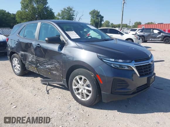 2022 Chevrolet Equinox LS z VIN 3GNAXSEV6NS216314, wystawiony jako IAAI lot #43310608 z przebiegiem 34 167 mil mil oraz . Historia ofert i sprzedaży dostępna na DreamBid. Obrazek 1.