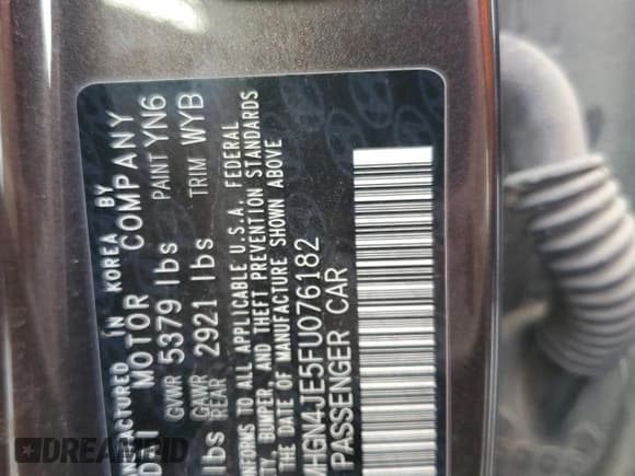 ✅ 2015 Hyundai Genesis 3.8L • VIN: KMHGN4JE5FU076182 • Lot: 78524534. Wystawiony na Copart z przebiegiem Nie podano. Bezpłatny archiwum sprzedaży aukcyjnych z USA i szczegółowy raport historii pojazdu na DreamBid. Zdjęcie 12.