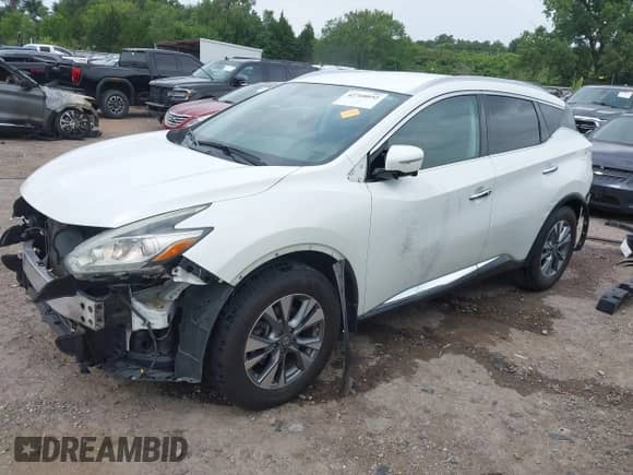 2015 Nissan Murano Platinum with VIN 5N1AZ2MG1FN251744, listed as a IAAI auction lot 42768052 with 96,191 mi miles and . Bid and sale history available at DreamBid. Image 2.