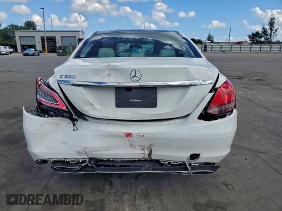 ✅ 2020 Mercedes-Benz C 300 • VIN: W1KWF8DBXLR602140 • Lot: 94577385. Listed on Copart with 47,984 mi. Free auction sales archive from the USA and detailed vehicle history report at DreamBid. Image 6.