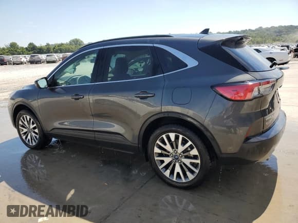 ✅ 2020 Ford Escape Titanium Hybrid • VIN: 1FMCU9DZ9LUC05811 • Лот: 70927045. Опубликован ранее на Copart с пробегом 54 185 миль. Бесплатный доступ к архиву аукционных продаж из США и подробный отчёт об истории автомобиля на DreamBid. Изображение 2.