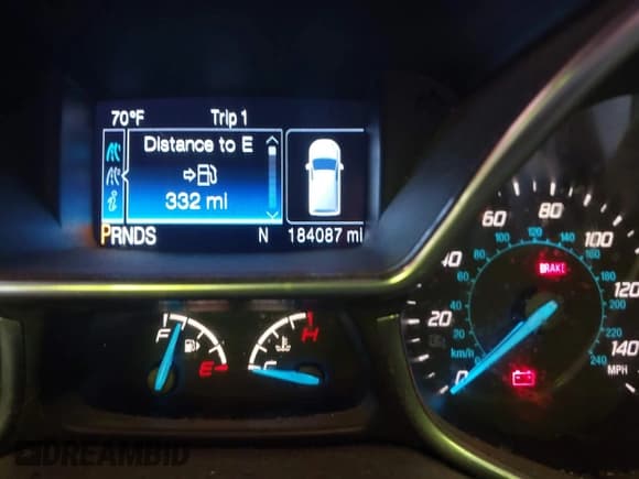 ✅ 2017 Ford Transit Connect XLT • VIN: NM0LE7F79H1305804 • Lot: 42148597. Listed on IAAI with 184,087 mi. Free auction sales archive from the USA and detailed vehicle history report at DreamBid. Image 15.