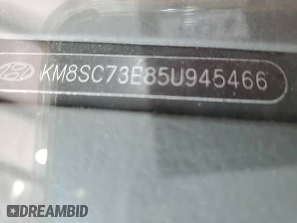 2005 Hyundai Santa Fe GLS с VIN KM8SC73E85U945466, выставлен на аукционе Copart как лот 72215174 с пробегом 119 999 миль миль и На запчасти • Non repairable. История ставок и продаж доступна на DreamBid. Изображение 14.