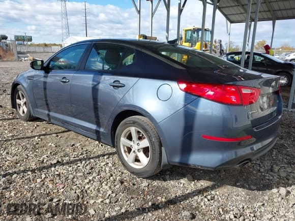 ✅ 2015 Kia Optima LX • VIN: 5XXGM4A76FG483653 • Lot: 43582972. Listed on IAAI with 126,627 mi. Free auction sales archive from the USA and detailed vehicle history report at DreamBid. Image 3.