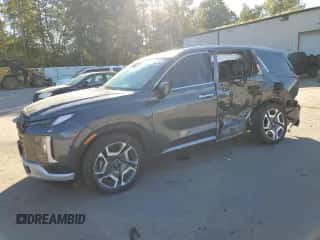 2023 Hyundai Palisade SEL с VIN KM8R4DGE2PU510482, выставлен на аукционе Copart как лот 74970274 с пробегом 32 180 миль миль и Списание • Salvage title. История ставок и продаж доступна на DreamBid. Изображение 1.