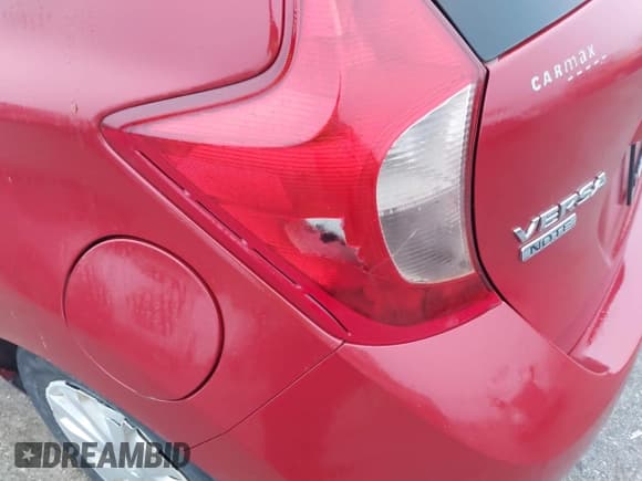 ✅ 2014 Nissan Note S • VIN: 3N1CE2CP2EL375789 • Lot: 43694424. Listed on IAAI with 105,630 mi. Free auction sales archive from the USA and detailed vehicle history report at DreamBid. Image 12.