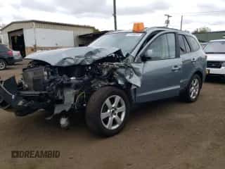 2009 Hyundai Santa Fe Limited with VIN 5NMSH73E99H296649, listed as a Copart auction lot 72198604 with 108,284 mi miles and Salvage title. Bid and sale history available at DreamBid. Image 1.