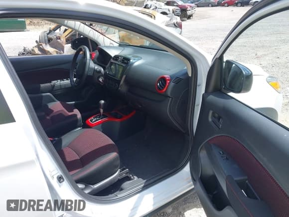 ✅ 2023 Mitsubishi Mirage Black Edition • VIN: ML32AWHJ5PH006462 • Lot: 43080570. Listed on IAAI with 14,605 mi. Free auction sales archive from the USA and detailed vehicle history report at DreamBid. Image 5.