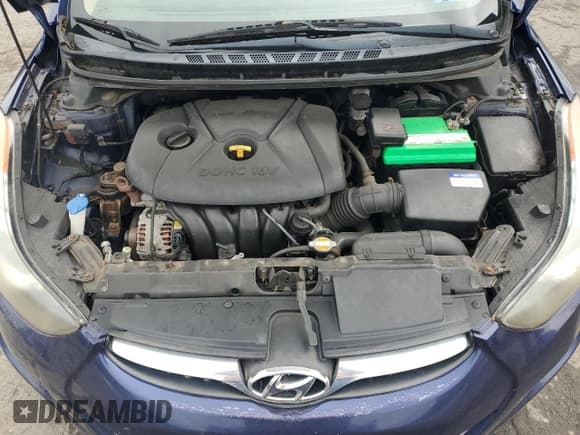 ✅ 2013 Hyundai Elantra Limited • VIN: 5NPDH4AE3DH151581 • Lot: 82577665. Listed on Copart with 146,679 mi. Free auction sales archive from the USA and detailed vehicle history report at DreamBid. Image 11.