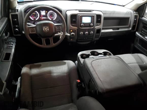 2019 Ram 1500 Express with VIN 1C6RR7FG9KS542819, listed as a Copart auction lot 88653365 with 42,212 mi miles and Salvage title. Bid and sale history available at DreamBid. Image 8.