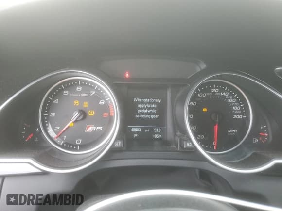 ✅ 2014 Audi RS 5 • VIN: WUAC6AFH1EN900756 • Lot: 44336775. Listed on Copart with 48,603 mi. Free auction sales archive from the USA and detailed vehicle history report at DreamBid. Image 9.