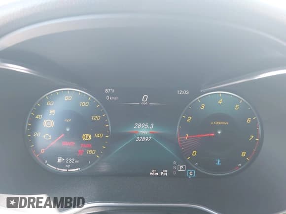 ✅ 2021 Mercedes-Benz GLC 300 • VIN: W1N0G8DB0MF869599 • Lot: 43164874. Listed on IAAI with 32,897 mi. Free auction sales archive from the USA and detailed vehicle history report at DreamBid. Image 7.