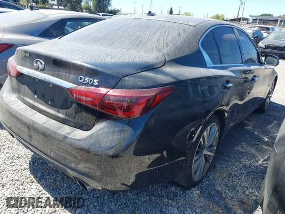 ✅ 2020 Infiniti Q50 Luxe • VIN: JN1EV7AP4LM200388 • Lot: 42595654. Listed on IAAI with 38,366 mi. Free auction sales archive from the USA and detailed vehicle history report at DreamBid. Image 4.