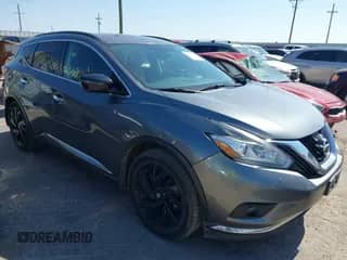 2017 Nissan Murano S with VIN 5N1AZ2MH4HN200072, listed as a IAAI auction lot 42881413 with 107,309 mi miles and . Bid and sale history available at DreamBid. Image 1.