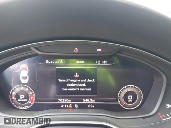 ✅ 2019 Audi RS 5 • VIN: WUAPWAF52KA903871 • Lot: 42513929. Listed on IAAI with 70,250 mi. Free auction sales archive from the USA and detailed vehicle history report at DreamBid. Image 7.