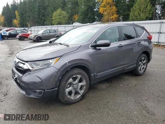 ✅ 2018 Honda CR-V EX-L • VIN: 5J6RW2H80JA001103 • Лот: 92211135. Опубликован ранее на Copart с пробегом 35 957 миль. Бесплатный доступ к архиву аукционных продаж из США и подробный отчёт об истории автомобиля на DreamBid. Изображение 1.