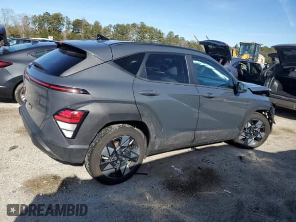 2024 Hyundai Kona SEL with VIN KM8HB3AB3RU118219, listed as a Copart auction lot 88702215 with 39,423 mi miles and Non repairable. Bid and sale history available at DreamBid. Image 3.