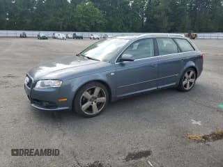 ✅ 2008 Audi A4 3.2L • VIN: WAUEH78E28A034855 • Lot: 60356765. Listed on Copart with 107,980 mi. Free auction sales archive from the USA and detailed vehicle history report at DreamBid. Image 1.