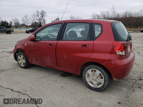 ✅ 2007 Chevrolet Aveo LS • VIN: KL1TD66677B775241 • Lot: 44227905. Wystawiony na Copart z przebiegiem 148 295 mil. Bezpłatny archiwum sprzedaży aukcyjnych z USA i szczegółowy raport historii pojazdu na DreamBid. Zdjęcie 2.