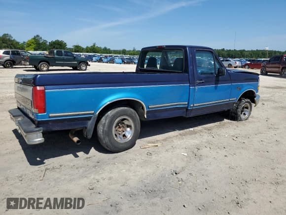 ✅ 1995 Ford F-150 • VIN: 1FTEF15N4SNA14195 • Lot: 58221405. Listed on Copart with Not provided. Free auction sales archive from the USA and detailed vehicle history report at DreamBid. Image 3.