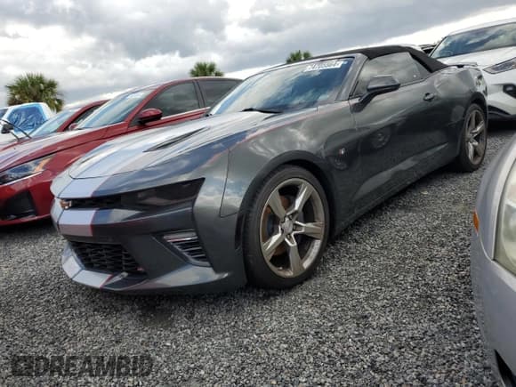 ✅ 2018 Chevrolet Camaro 1SS • VIN: 1G1FF3D76J0161741 • Lot: 74705564. Listed on Copart with Not provided. Free auction sales archive from the USA and detailed vehicle history report at DreamBid. Image 1.